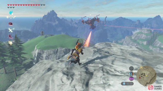 But you&rsquo;ll want to use ancient arrows against the flying Guardian scouts!