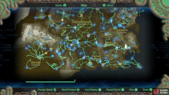 and then see just how much you&rsquo;ve explored the map and where you still need to go!
