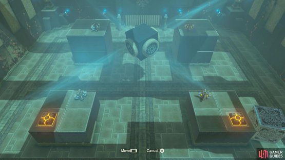 Use motion controls to angle the wind so you can grab the treasure
