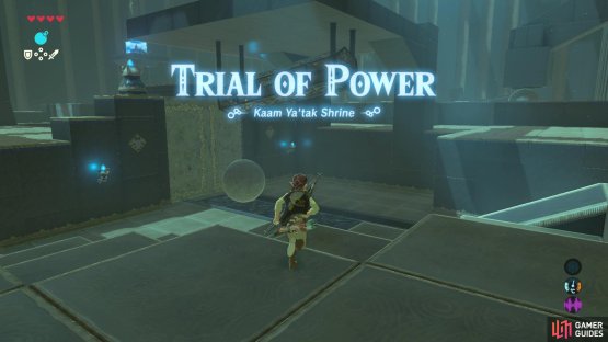 this is a Trial of Power where you’ll need to use Stasis (mostly) to solve puzzles.