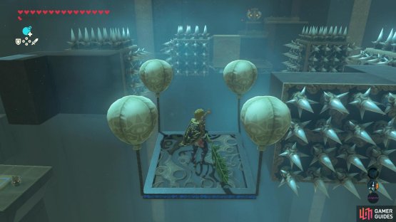 and then navigate through the spikes!