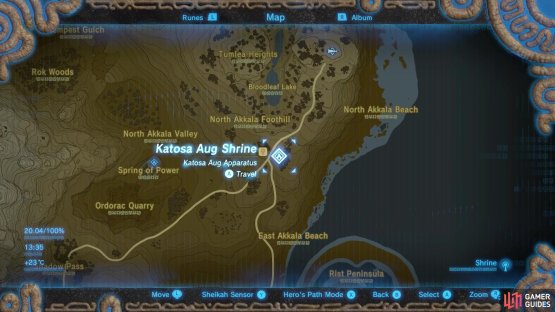 Katosa Aug Shrine is found next to East Akkala Stable