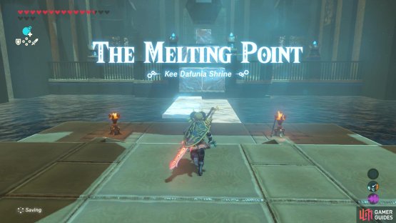its titled ‘The Melting Point’.