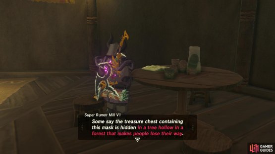 the journal at the stable reveals the treasure you seek. 