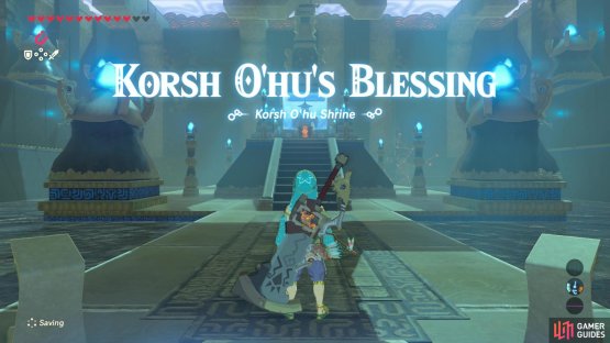 This shrine is a blessing shrine