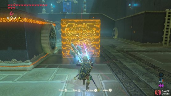 Use the metal crates to block off certain wind streams