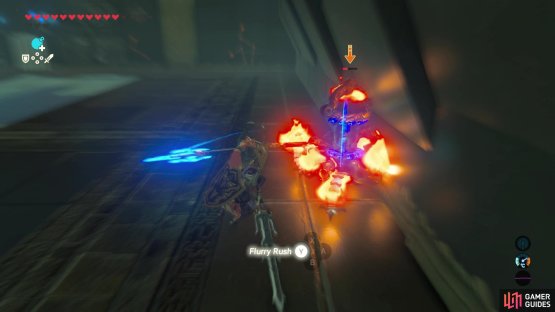 try to dodge using abilities to trigger flurry rush.