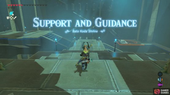 it is titled, &lsquo;Support and Guidance&rsquo;. 