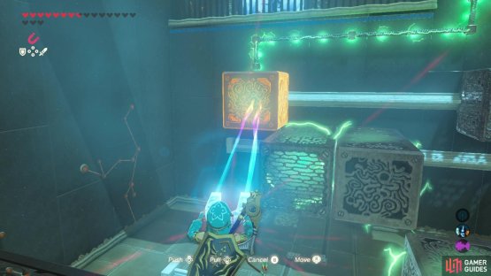 then  you can finish up the shrine by completing the big circuit.