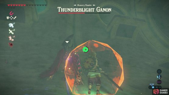 Use Daruk&rsquo;s Protection to stun Thunderblight