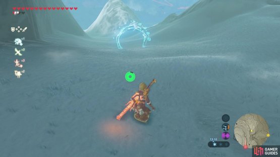 and to find it you&rsquo;ll need to follow the blue rings on your shield.