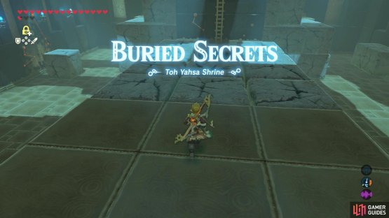 and is titled Buried Secrets.