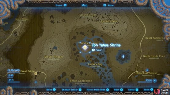 Toh Yahsa is found on Thundra Plateau