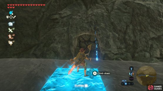 You&rsquo;ll need to break the stone wall to reach the shrine