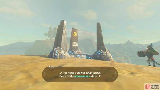 and Kass will tell you more about the shrines.