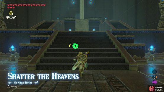 and the shrine is titled ‘Shatter the Heavens’.