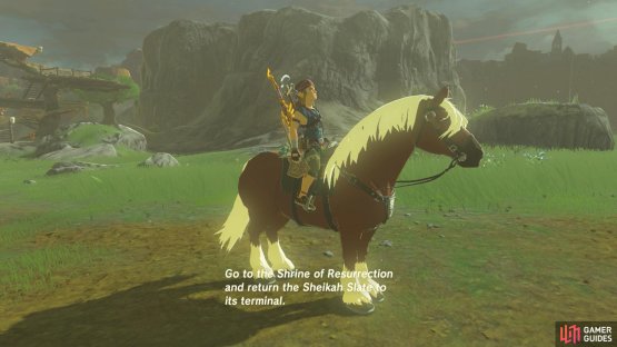 Zelda&rsquo;s voice will implore Link to revisit the Shrine of Resurrection.