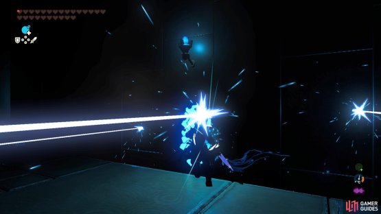 Or you can block them with a shield.