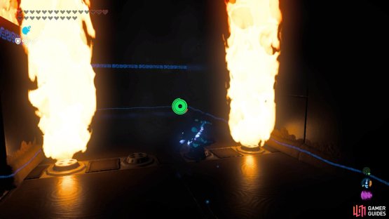 Touching a flame pillar will result in instant death.