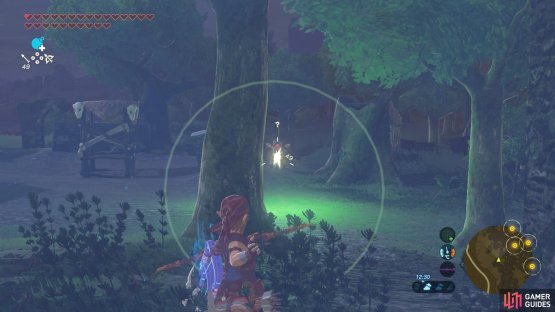 Likewise, try to stun/disarm the Black Bokoblin with Shock Arrows before they see you.