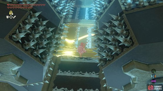 For an easier time, you could also wait and Stasis the first horizontal belt.