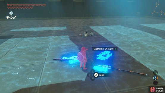 Afterwards, pick up the Guardian Shield unless you&rsquo;ve already got one.