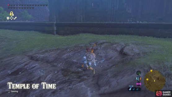 Head for the Temple of Time.