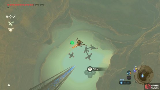 These platforms are located above the bottomless pit.