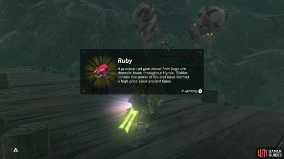 The chest on the Central Hyrule side contains a Ruby.
