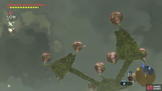 When you&rsquo;re lazy to glide, you can shoot the platforms down instead.