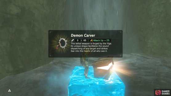 Afterwards, use Cryonis to recover the treasure chests.