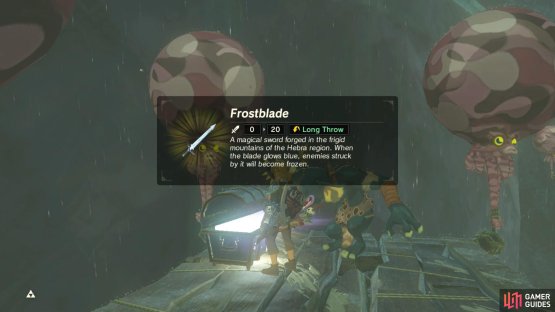 A Frostblade and Sapphire are up for grabs.