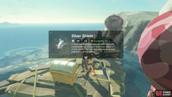 Besides the treasure, the view from here is quite nice as well!