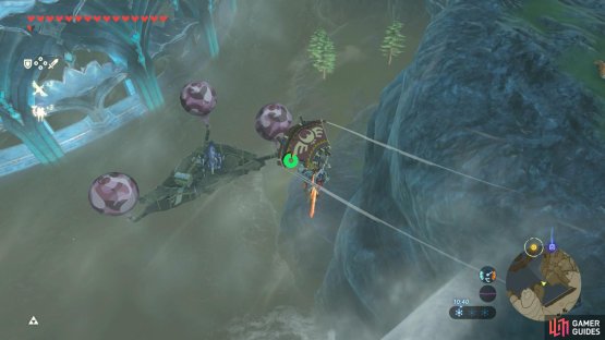 This platform is overlooking Zora&rsquo;s Domain from the north.