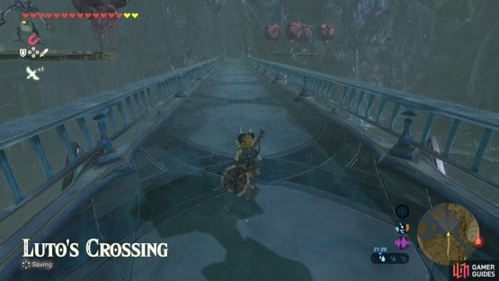 There are two platforms next to Luto&rsquo;s Crossing.