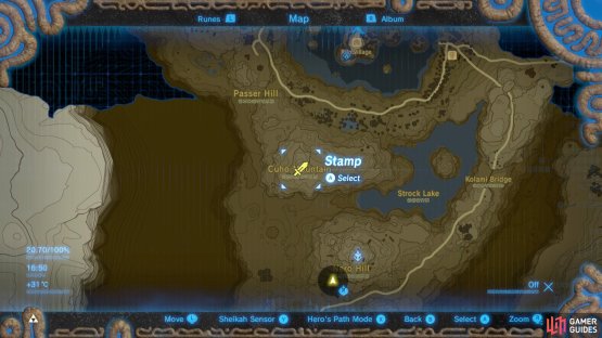 Check out this mountain on your way to Rito Village.