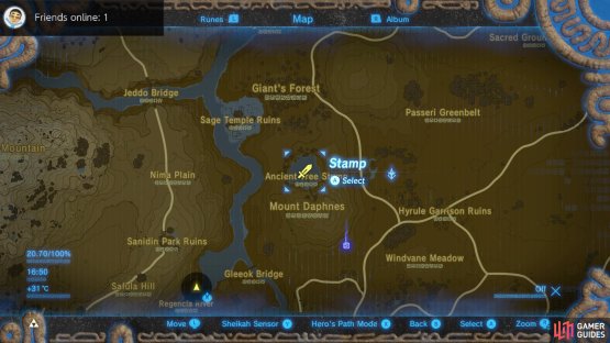 Central Tower isn&rsquo;t too far from the Great Plateau, but be wary of Guardians.