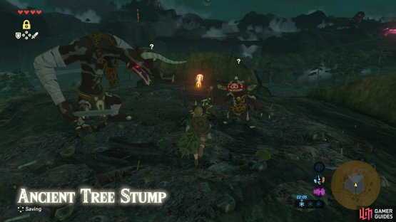 The Flameblade is guarded by foes, but you can trick them with Majora&rsquo;s Mask.