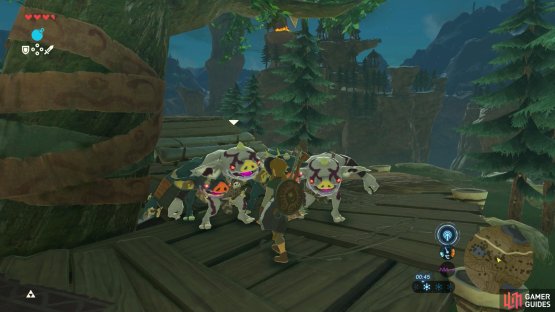 Wear Majora&rsquo;s Mask to blend with most baddies.