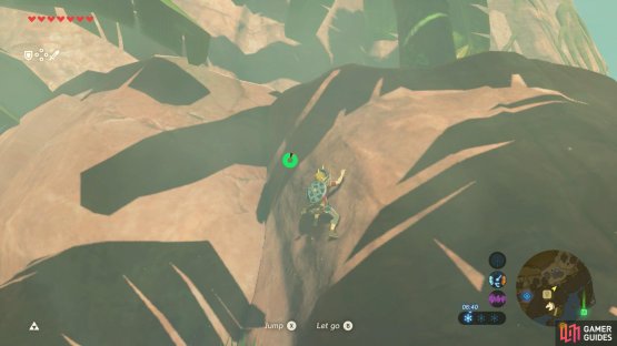 You can begin climbing from Lakeside Stable.