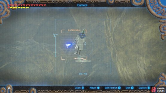 This Wizzrobe is dancing on top of the temple roof.