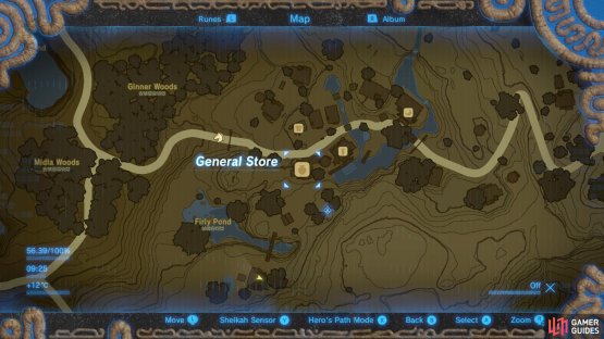 The General Store in Hateno Village.