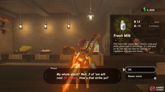 The store sells 3 bottles of Fresh Milk.