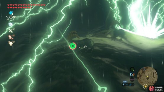Or you can glide down the mountain and trigger bullet-time to hit multiple goats at once.