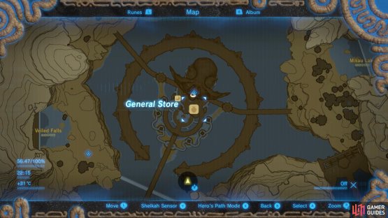 General Store at Zora&rsquo;s Domain.