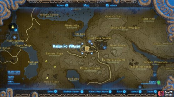 You can quickly return to the village via the Ta&rsquo;loh Naeg Shrine/