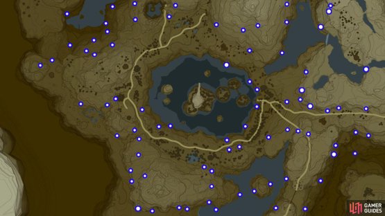 Swift Violet locations near Rito Village.