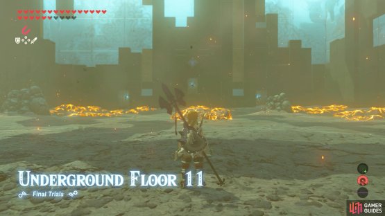 Don&rsquo;t touch the Igneo Talus before cooling it down!