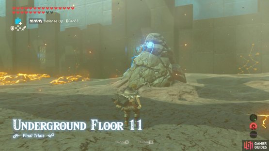 Before engaging the Talus, unblock this nearby air vent with a bomb.