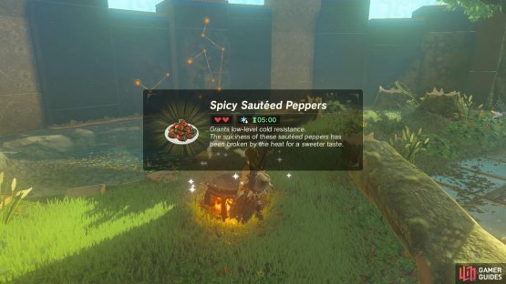 There are 5 freezing floors ahead, so split up your meals accordingly.